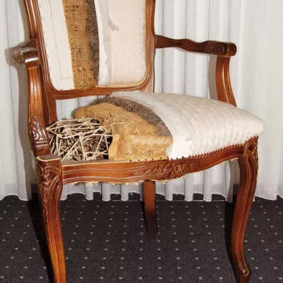 Bild 7 Aufbau eines klassischen Stuhls